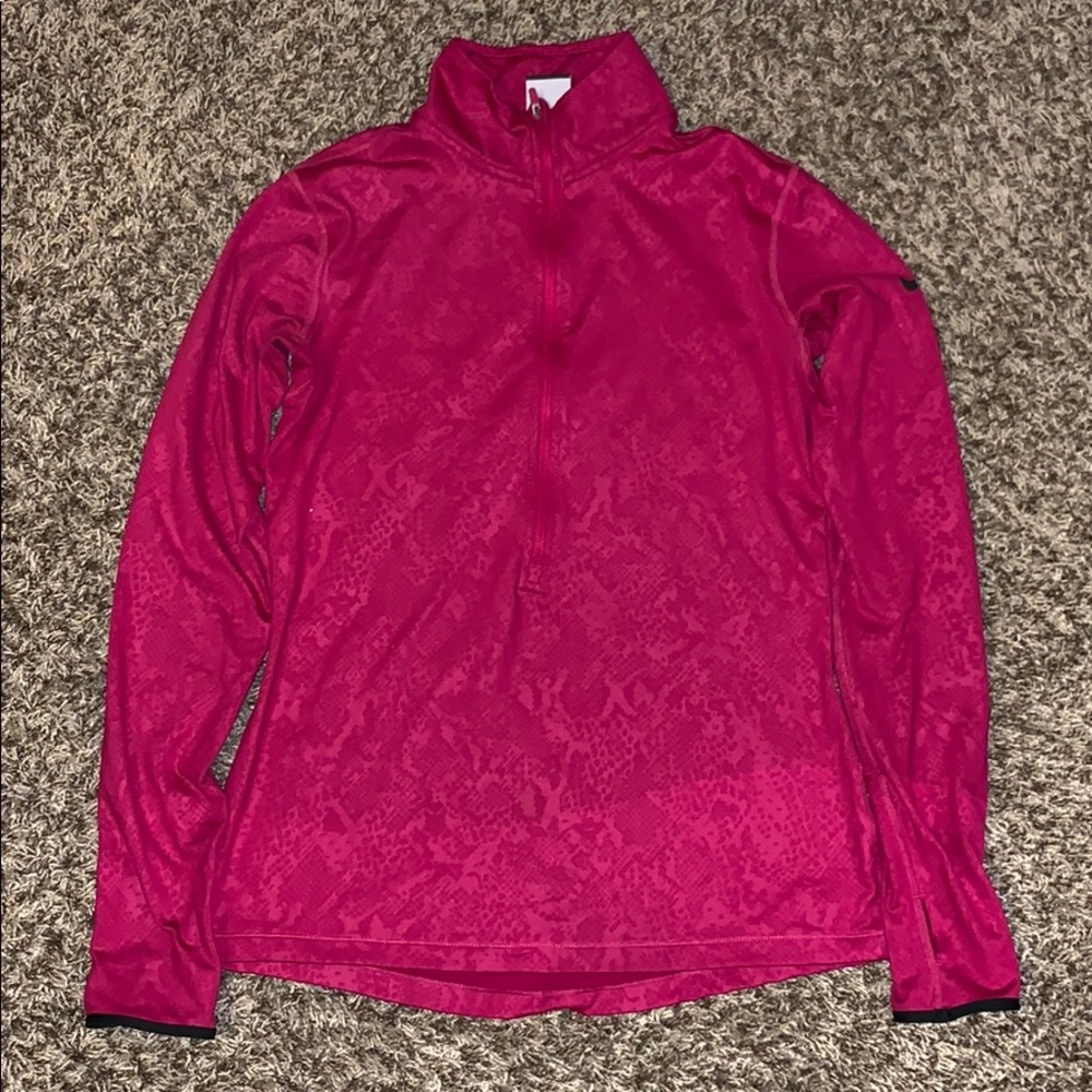 Nike Drifit Half zip Snakeskin